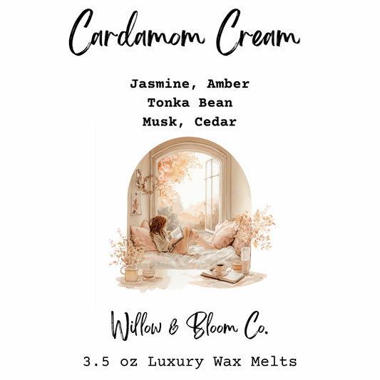 Cardamom Cream - Luxury Wax Melt