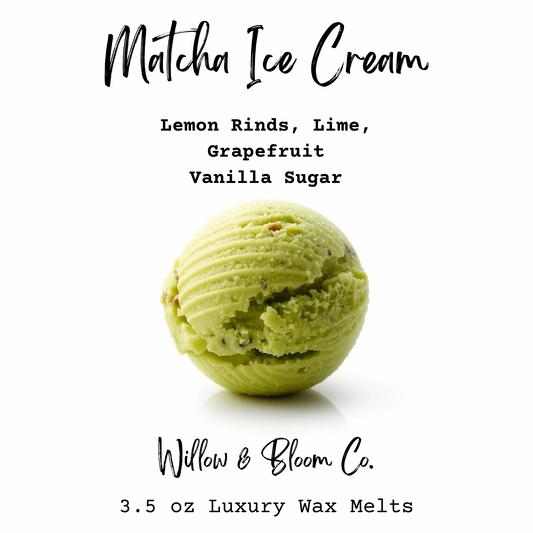 Matcha Ice Cream  - Luxury Wax Melts