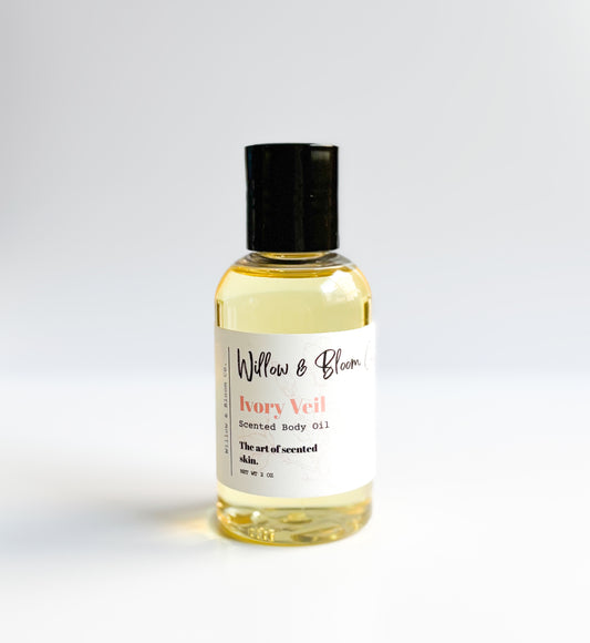 Ivory Veil - Lightweight Hydrating Scented Body Oil