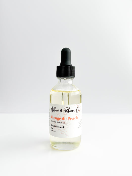 Mirage de Peach  -  Lightweight Hydrating Scented Body Oil