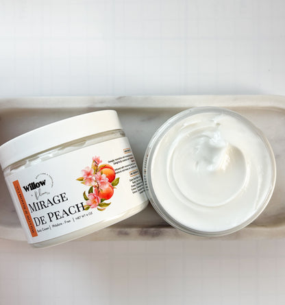 Mirage de Peach Body Cream | Peach - Amber- Saffron