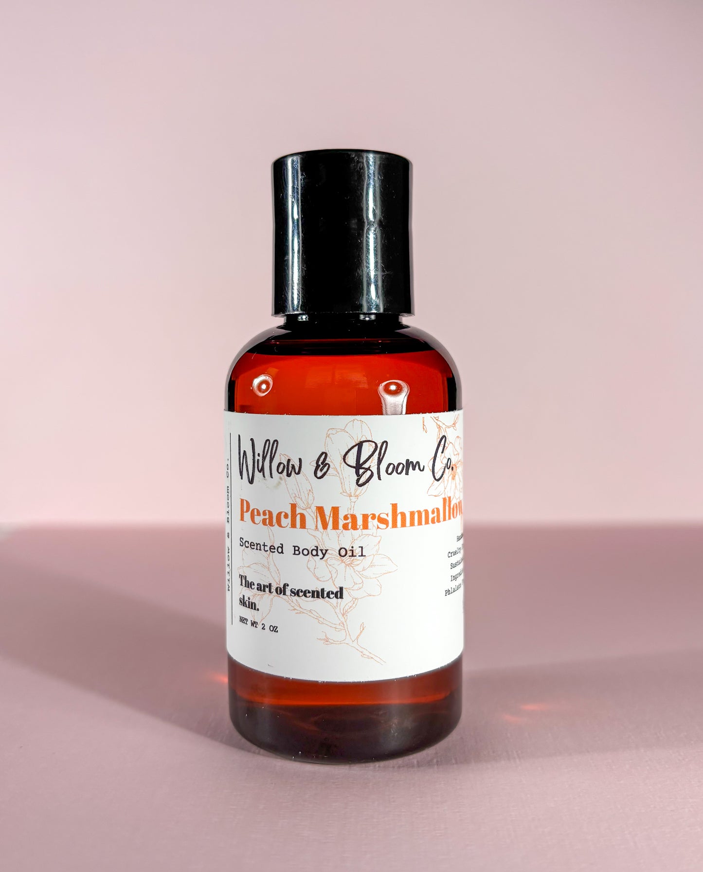 Peach Marshmallow - Lightweight Hydrating Scented Body Oil