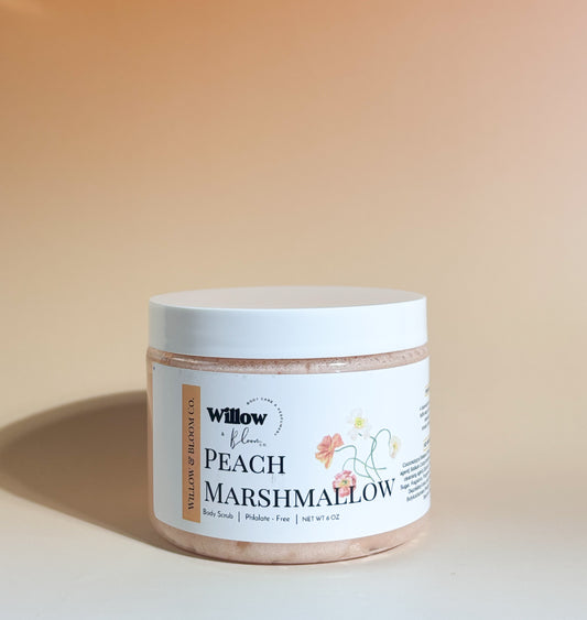 Peach Marshmallow Body Scrub
