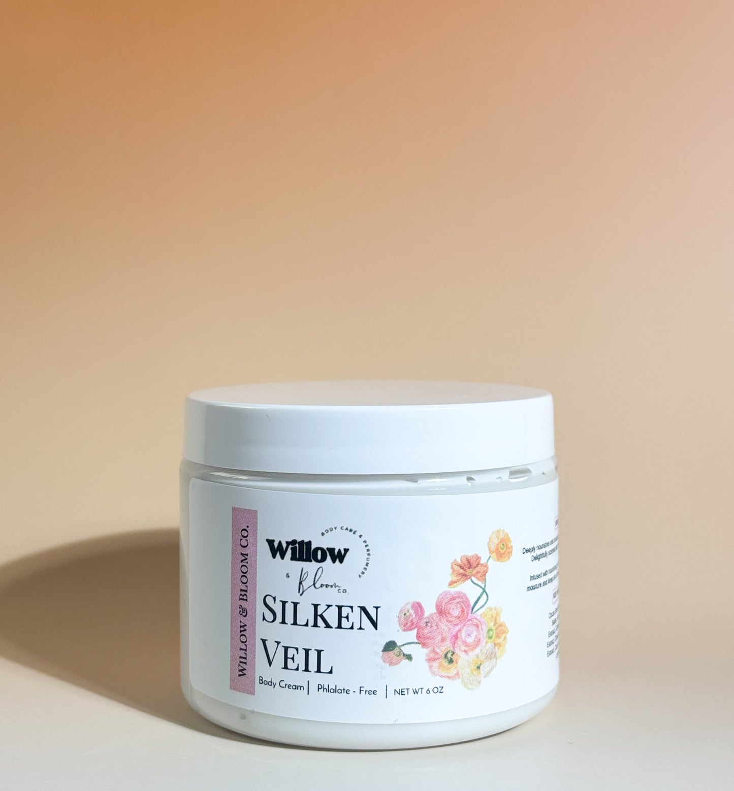 Silken Veil Hydrating Body Cream | Soft Floral Vanilla Lotion