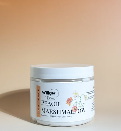 Peach Marshmallow Body Cream | Marshmallow and Peach Scented