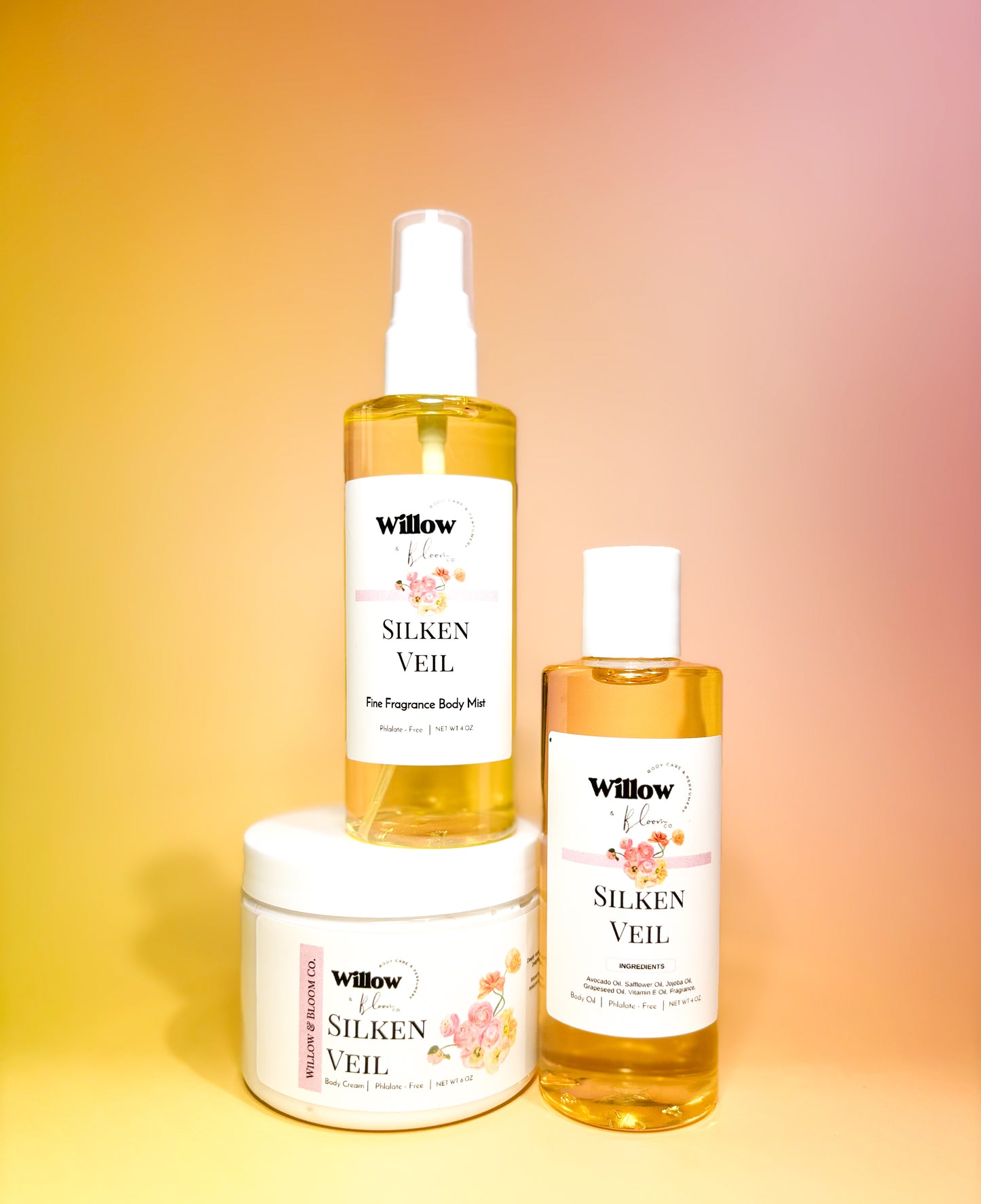 Silken Veil Body Care Trio
